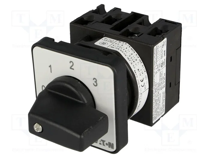 EATON ELECTRIC Interruptor de levas multiposición T0-2-8241/E 20A 4 posiciones EATON ELECTRIC Interruptor de levas multiposición T0-2-8241/E 20A 4 posiciones