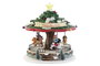 DKD Home Decor Carrusel LED Multicolor con Movimiento y Música
