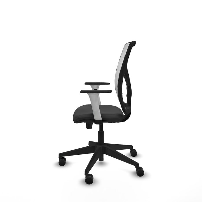 PIQUERAS Y CRESPO Silla de oficina Motilla con mecanismo Sincro Gris oscuro y Blanco PIQUERAS Y CRESPO Silla de oficina Motilla con mecanismo Sincro Gris oscuro y Blanco