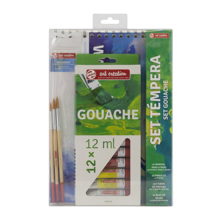 Talens Art Creation Set Témpera 12 Tubos x 12ml Colores Surtidos