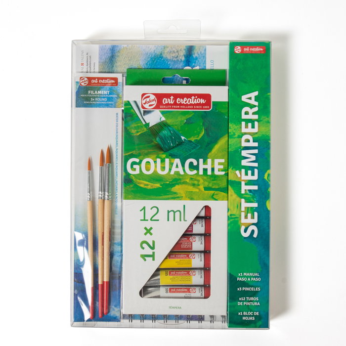 Talens Art Creation Set Témpera 12 Tubos x 12ml Colores Surtidos