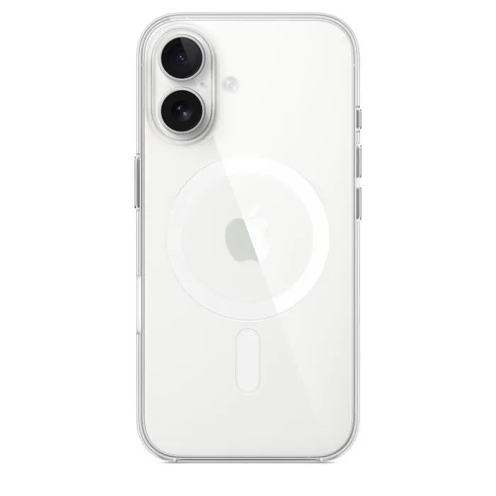Apple iPhone 16 Funda Transparente con MagSafe para iPhone 16 Apple iPhone 16 Funda Transparente con MagSafe para iPhone 16