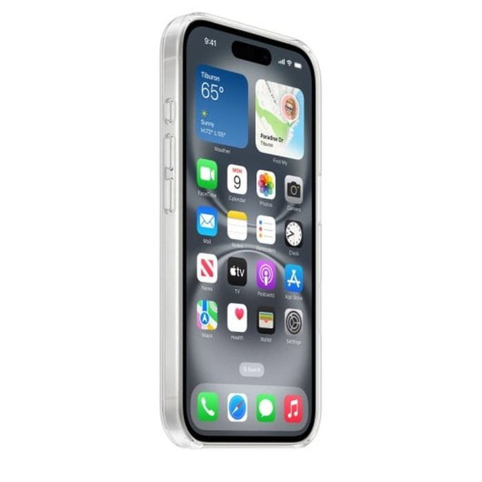 Apple Funda transparente con MagSafe para iPhone 16