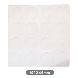 Hantums Pack de 16 gotas protectoras adhesivas 4mm Ø12mm