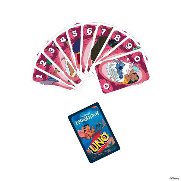 Mattel Juego de Cartas Uno Lilo & Stitch Mattel Juego de Cartas Uno Lilo & Stitch
