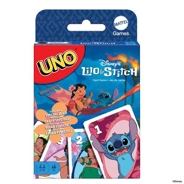 Mattel Juego de Cartas Uno Lilo & Stitch Mattel Juego de Cartas Uno Lilo & Stitch
