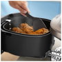 Philips Freidora de aire Series 5000 NA547/07 Negro y dorado