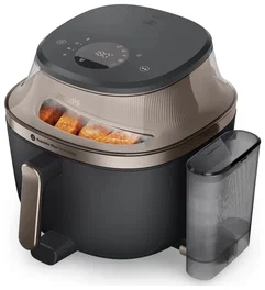 Philips Freidora de aire Series 5000 NA547/07 Negro y dorado