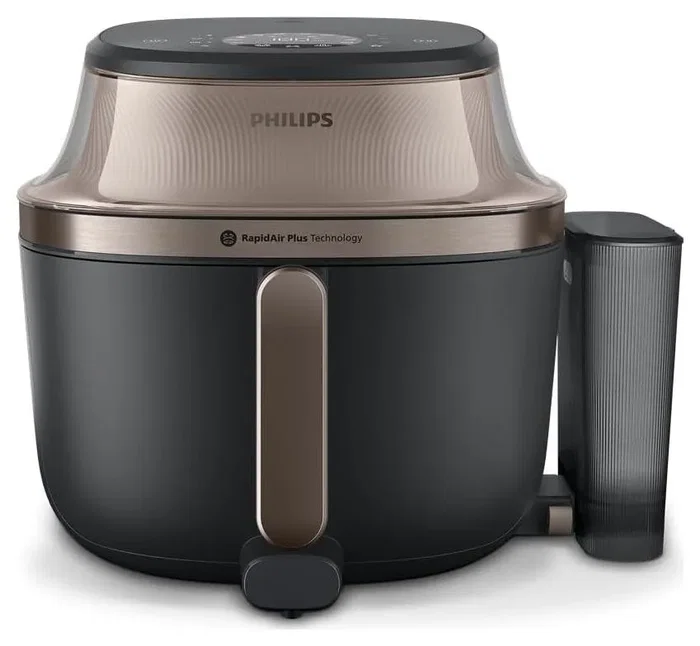 Philips Freidora de aire Series 5000 NA547/07 Negro y dorado Philips Freidora de aire Series 5000 NA547/07 Negro y dorado