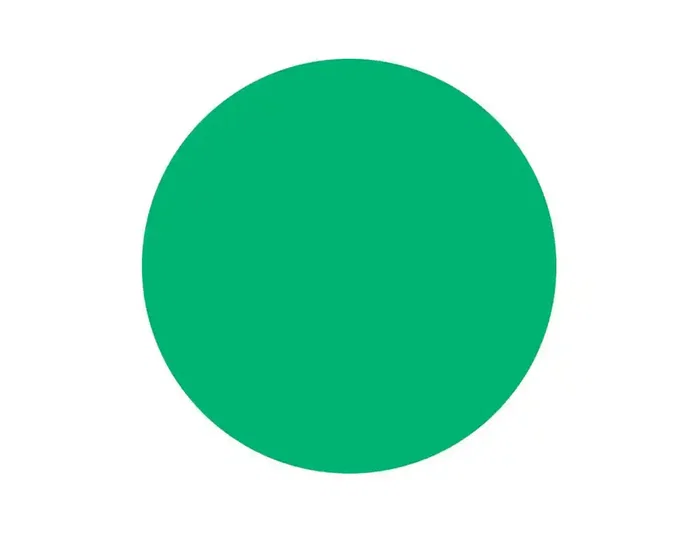 Liderpapel Gomets autoadhesivos círculos verdes 10,5 mm rollo de 6000 unidades
