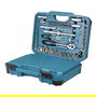 Makita E-17980 Kit Herramientas 231 Piezas, Llaves, Destornilladores, Carraca, Azul
