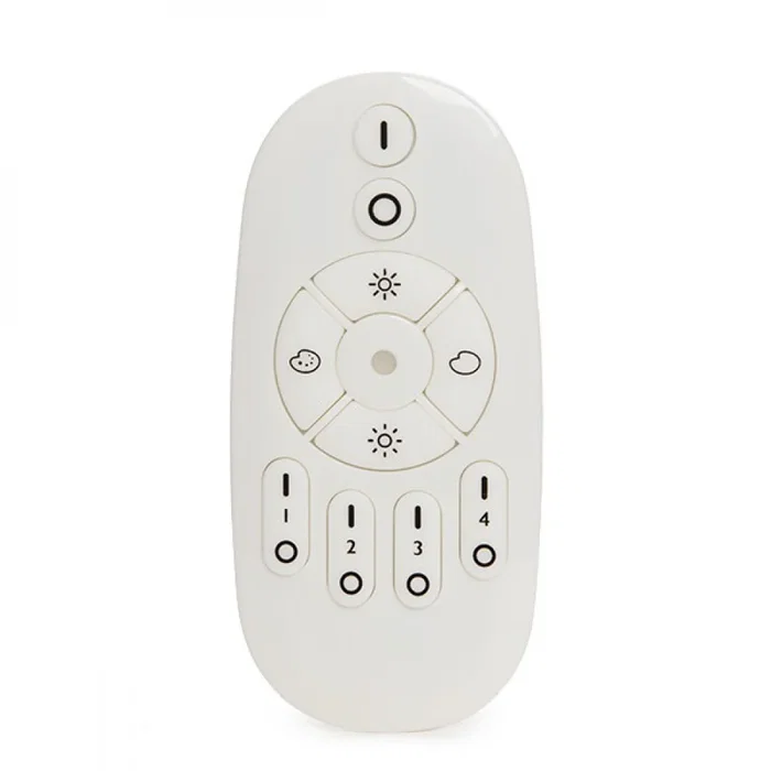 Mando a Distancia DL49 90 13W para Lámparas LED, Ajuste Intensidad 3-100%, Temperatura Color 3000K-6000K, 2.4GHz, Alcance 15-25m