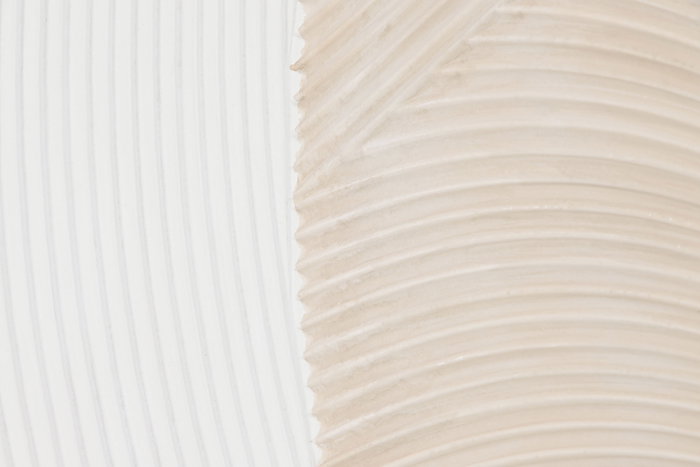 DKD Home Decor Decoración Pared Bicolor 90.5 x 90.5 x 2 cm