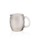La Mediterranea Jarra o Mug de Vidrio con Diseño Piedras Stones, 350 ml, 12.5 x 9.5 x 10 cm (24 Unidades)
