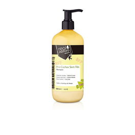 Real Natura Shampoo Pro-Cachos Cabello Rizado 500ml para Rizos 3ABC y 4ABC, Nutrición Profunda