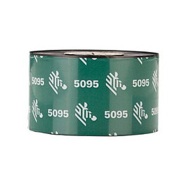 Zebra Listón de Resina 5095 Negro 40mm x 450m (Pack de 6)