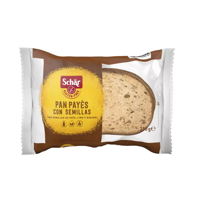 SCHAR Pan de Payes con semillas 250g
