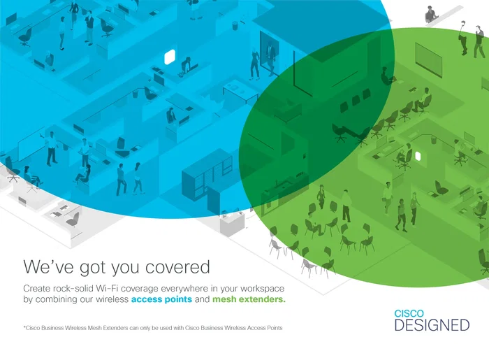 Cisco CBW240AC Punto de Acceso WiFi Empresarial 802.11ac Wave 2, 4x4 MU-MIMO, 1733 Mbps, Dual-Band 2.4/5 GHz, PoE+, Montaje en Techo/Pared
