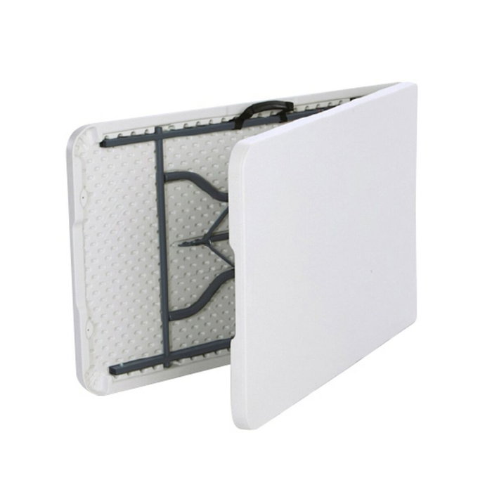 Color Baby Mesa Plegable Mitad Blanca 245x76x74 cm