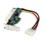 StarTech.com Tarjeta Adaptador PCI Express a PCI, PCIe a PCI 32-bit, Rojo, CE, FC, ROHS, Compatible con Windows