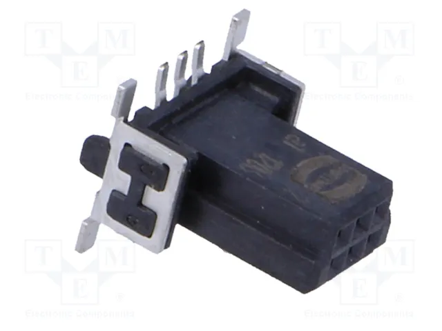 HARTING Conector har-flex® de 6 pines para PCB a PCB, hembra SMT
