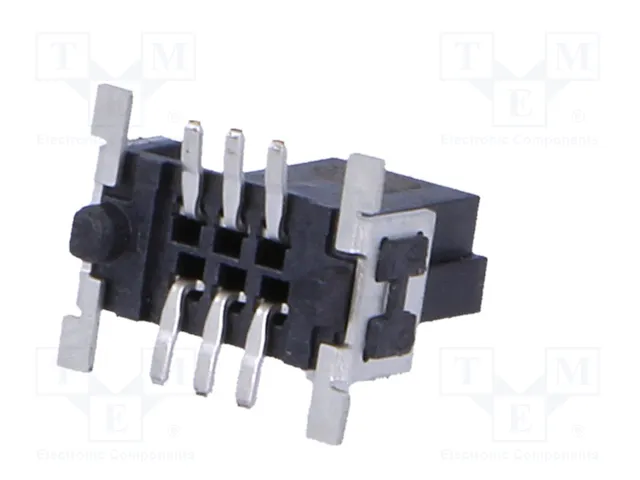 HARTING Conector har-flex® de 6 pines para PCB a PCB, hembra SMT