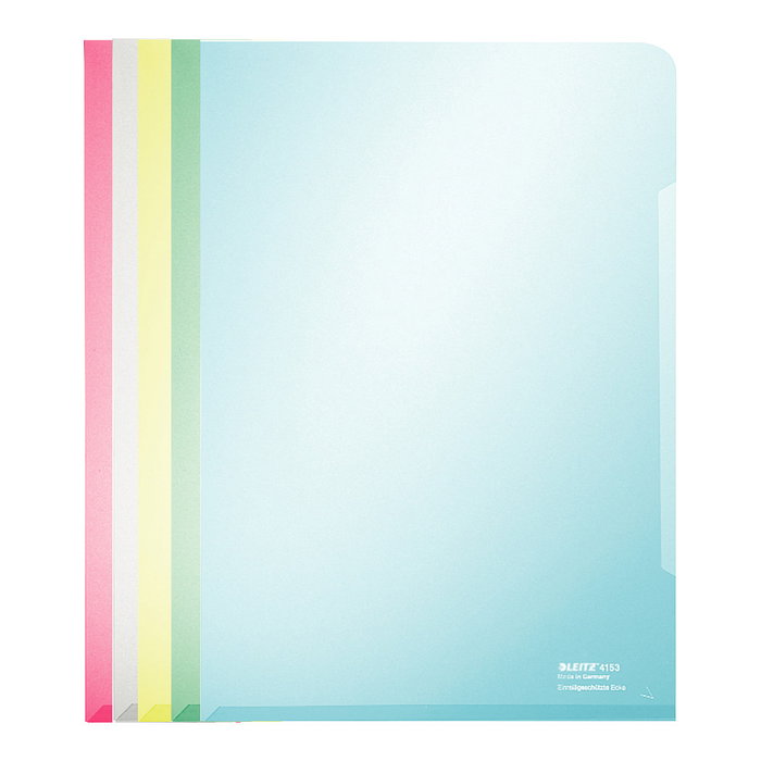 LEITZ Fundas perforadas DIN A4 glatt 0.15 mm Multicolor LEITZ Fundas perforadas DIN A4 glatt 0.15 mm Multicolor