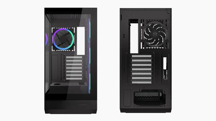 Endorfy Fishtank 6000 Corona Armario Showcase PC ATX con Vidrio Panorámico y Doble Ventilación 360mm