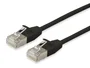 EQUIP Cable Patch Cat6A F/FTP 1 m Negro