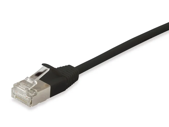 EQUIP Cable Patch Cat6A F/FTP 1 m Negro
