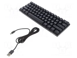 SAVIO Teclado Mecánico BLACKOUT BLUE Negro USB C US Layout