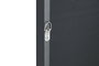 DKD Home Decor Cuadro MDF PS Chica Perla Negro, Azul y Naranja