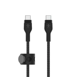 Belkin Cable BOOST↑CHARGE PRO Flex USB-C a USB-C 2m Negro