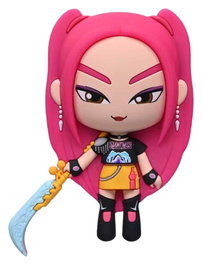 Monogram Int. KPop Demon Hunters Imán de Espuma 3D Mira