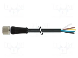 MURRELEKTRONIK Cable para sensores M12 hembra recto 1,5m 12A