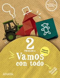 ANAYA, VAMOS CON TODO 2-2ºPRIMARIA. GLOBALIZADO +MAT.MANIPULATIVO. ANDALUCÍA 2023 - ANAYA