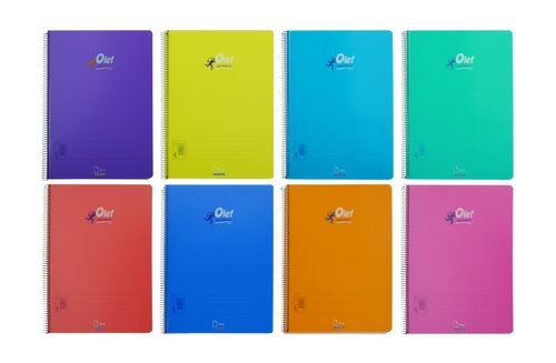 Bloc Olef Tapa Pp 4º 80H Pauta 2,5 90G Col.Sur.(8) (Set de 8)