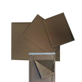 Intermark Pack de 150 Bolsas Acolchadas Wave Bag 110x165mm Kraft Marrón