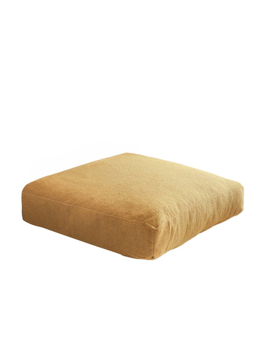 Atelier Del Sofa Cojín TEDDY Mostaza 70x70x27 cm