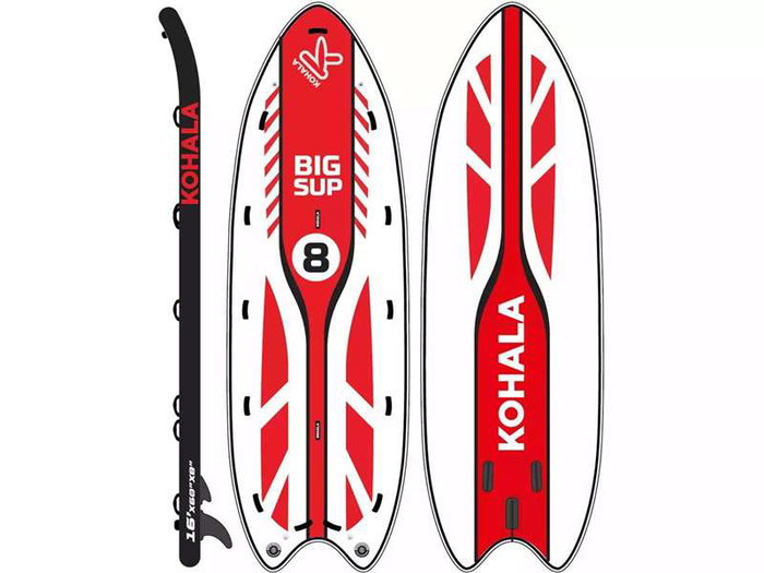 Ociotrends Tabla Big Sup Kohala 480x155x20cm para Adultos, Resistente y Estable, Ideal para Exteriores