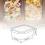 Vassary Táper hermético rectangular de cristal 1000ml
