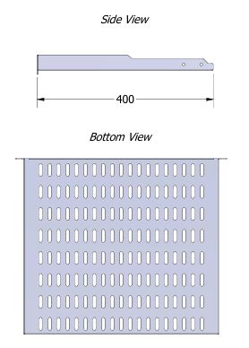 Lanview Logon Professional RAS205WH Estante de Montaje en Rack 1U 19 Pulgadas Blanco