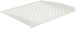 Lanview Estante de montaje en rack 1U 19 el color blanco con 400 mm de profundidad
