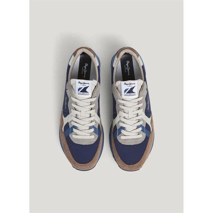 Zapatillas Casual Hombre Pepe Jeans Brit Prints Marrón claro