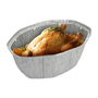 Algon Bandeja Oval para Pollo Entero 25 cm x 20 cm x 10 cm (24 Unidades)