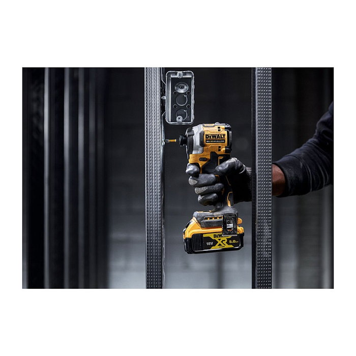 DeWALT DCF850NT Destornillador de Impacto Inalámbrico 18 Volt 1/4" con Mango de Pistola y Motor sin Escobillas