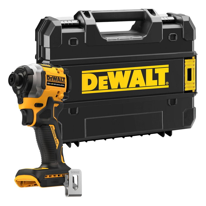 DeWALT DCF850NT Destornillador de Impacto Inalámbrico 18 Volt 1/4" con Mango de Pistola y Motor sin Escobillas