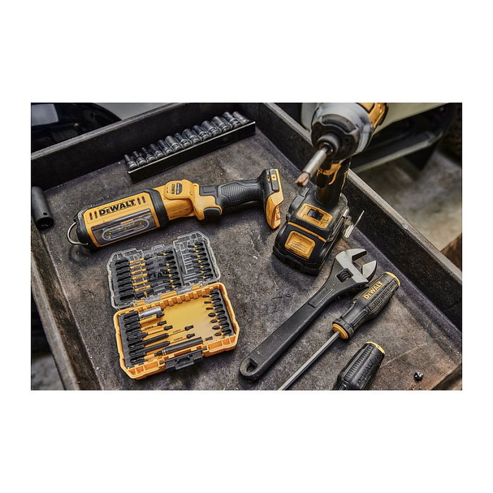 DeWALT DCF850NT Destornillador de Impacto Inalámbrico 18 Volt 1/4" con Mango de Pistola y Motor sin Escobillas