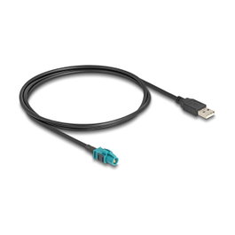 DeLOCK Cable HSD Z hembra a USB 2.0 Tipo-A macho 1 m