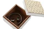 DKD Home Decor Joyero Indio Rosa Lila Set de 2 Piezas Materiales: Mango, Acrilico Dimensiones: 10 x 6.6 x 10 cm Surtido Multicolor (6 Unidades)